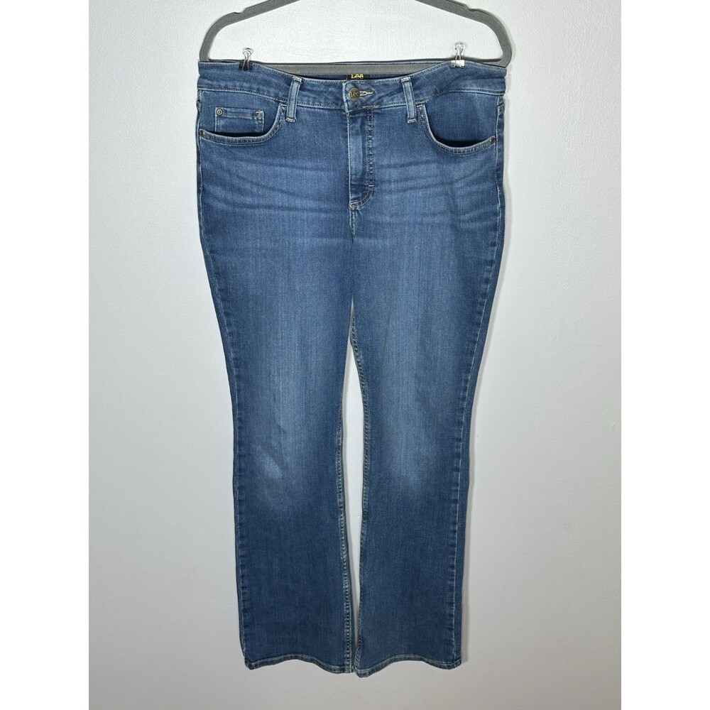 Women’s Lee Cleric Jeans Size 12L Blue Boot Cut Jeans